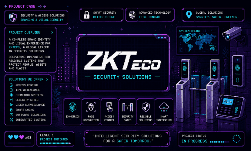 ZKTeco Product GIF Campaign
