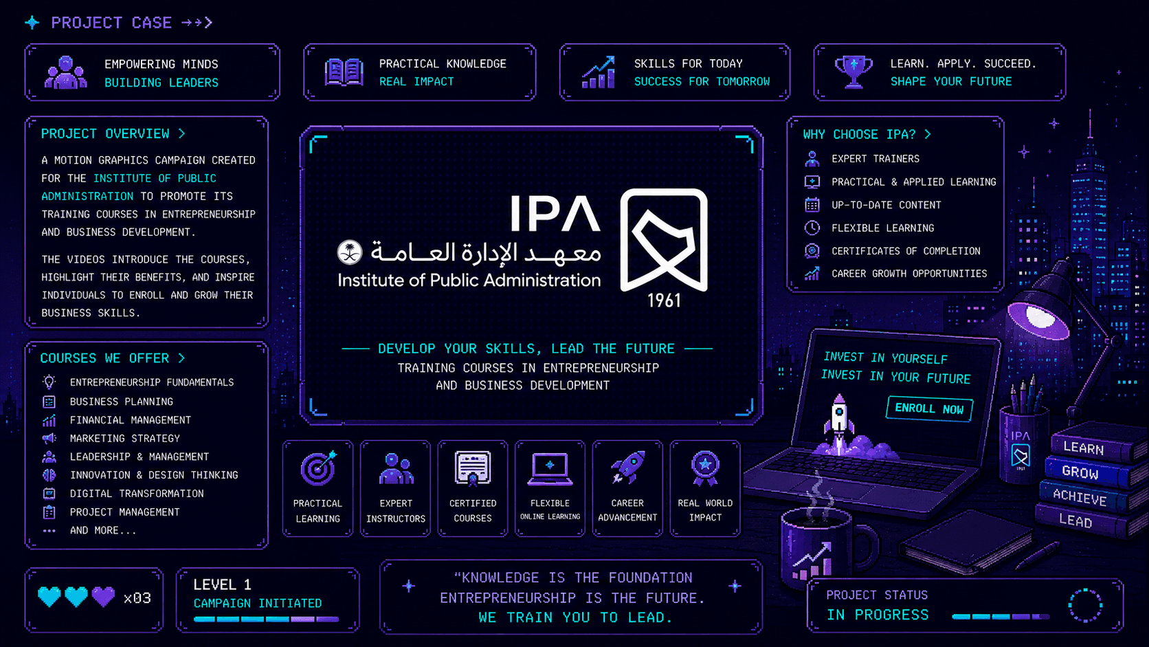 Institute of Public Administration Training Campaign