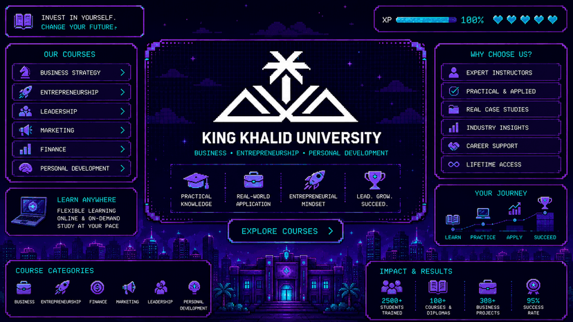 King Khalid University Diploma Campaign